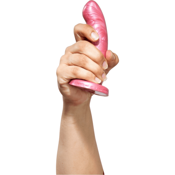 FLESHLIGHT HERSPOT CURVED PONTO-G DILDO - GOLDEN ROSE S - Image 5