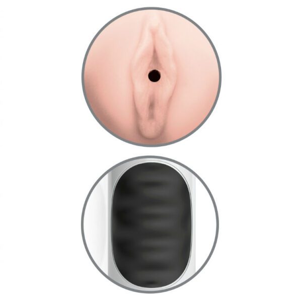 PIPEDREAM EXTREME TOYZ MEGA GRIP VAGINA MASTURBADOR VIBRADOR - Image 3