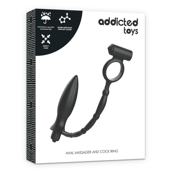 ADDICTED TOYS PLUG ANAL COM ANEL VIBRATÓRIO - Image 4